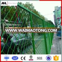 Manufacture PVC Coated Beautiful Grid Security Wire Mesh Window Guard Balcony Guarding Mesh