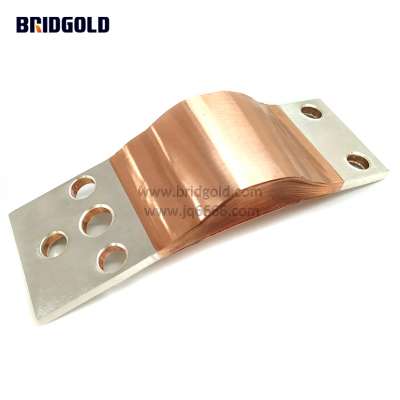 New production tinned laminated copper busbar flexible copper laminated shunts producer free sample