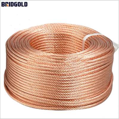 Wholesale Braided Stranded Copper Wire Rope For Electrical Appliance