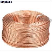 Wholesale Braided Stranded Copper Wire Rope For Electrical Appliance