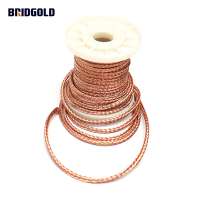 AWG41 Highly Flexible Square Carbon Brush Wire Stranded Copper for Brush Copper for Flexible Connection of Motor