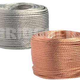 China Supplier Round Type Copper Braid Flexible Copper Stranded 35sqmm