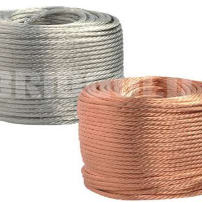 China Supplier Round Type Copper Braid Flexible Copper Stranded 35sqmm